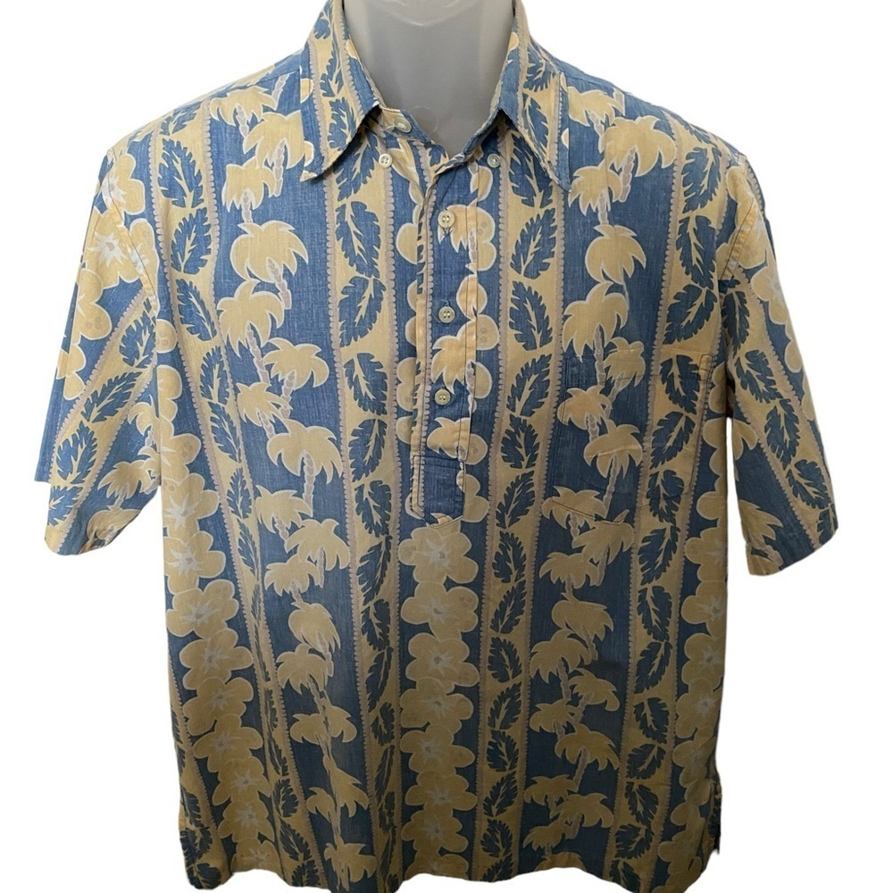 Phil Edward’s by REYN SPOONER Aloha Hawaiian Shirt Men L Large